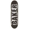 BAKER BRAND LOGO BLACK DECK 8.125" TAVOLA SKATEBOARD