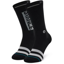 STANCE THE OG (3PZ) BLACK/WHITE CALZINI -Negozio Di Pattini 10stance the og 3pz black white calzini 1