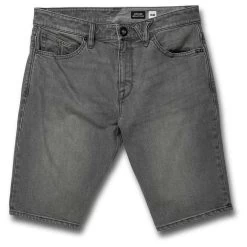 VOLCOM KINKADE DENIM SHORTS -Negozio Di Pattini 11912 1 volcom kinkade denim short grey vintage. 1