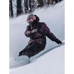 VOLCOM PUFFLEUP BLACKBERRY GIACCA SNOWBOARD DONNA -Negozio Di Pattini 12volcom puffleup blackberry giacca snowboard donna 1200x1200