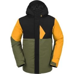 VOLCOM L INSULATED GORE-TEX GOLD GIACCA SNOWBOARD