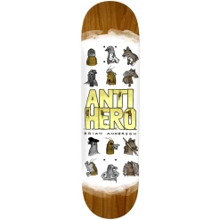 ANTIHERO BRIAN ANDERSON USUAL SUSPECTS 8.75" TAVOLA SKATEBOARD