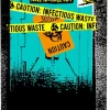 ANTIHERO INFECTIUOS WASTE PRO SERIES 8.38" X 32.25" TAVOLA SKATEBOARD