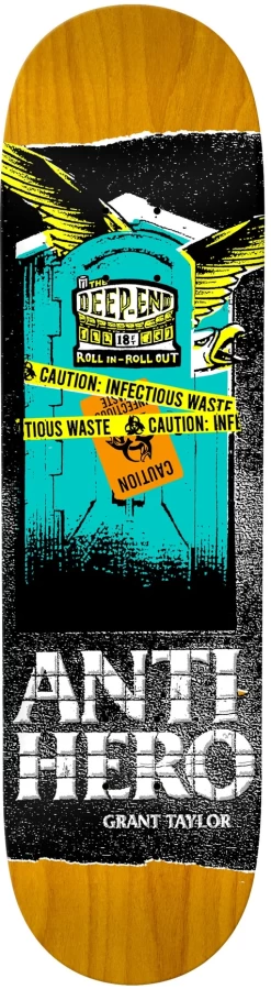 ANTIHERO INFECTIUOS WASTE PRO SERIES 8.38" X 32.25" TAVOLA SKATEBOARD