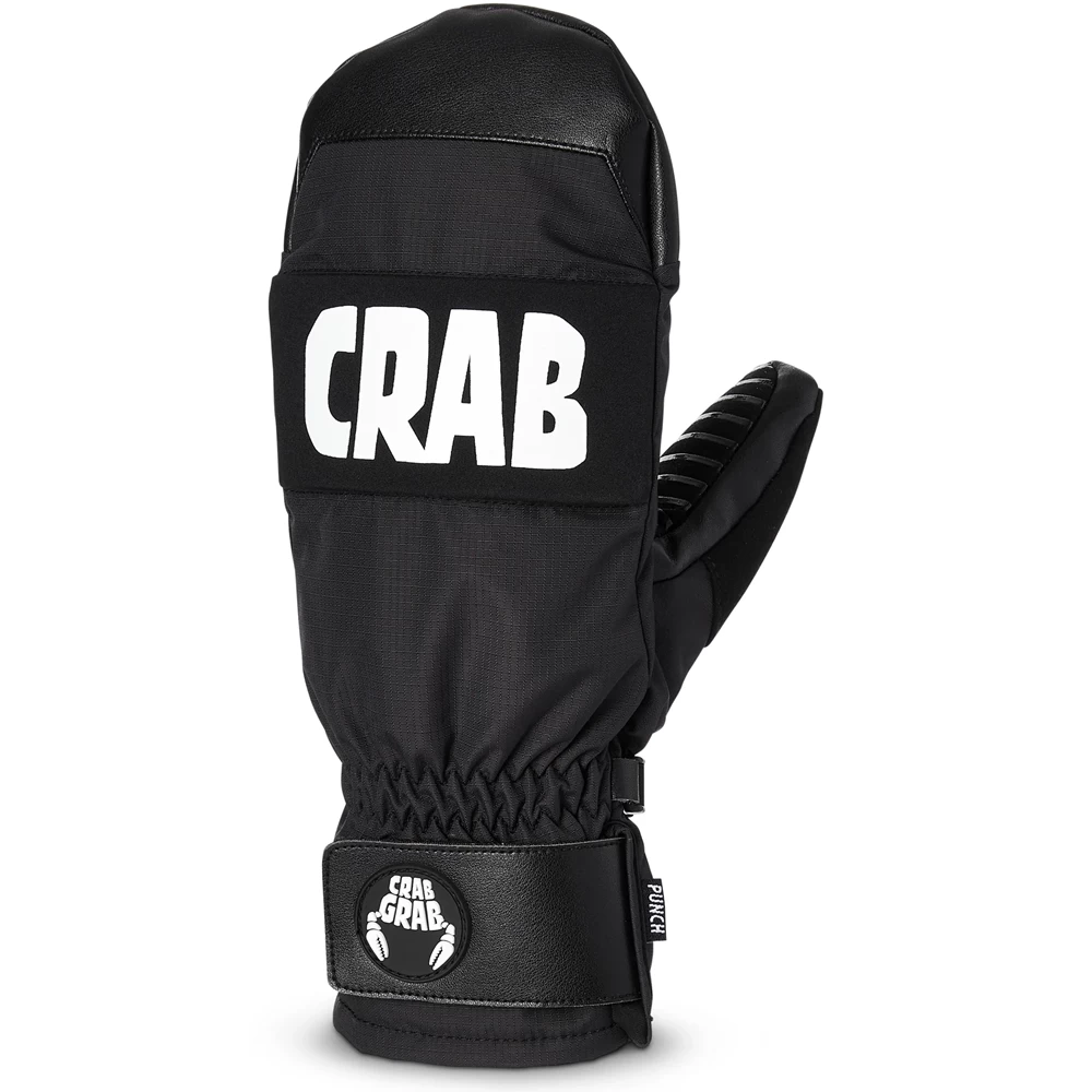 CRAB GRAB PUNCH BLACK GUANTI SNOWBOARD 3 CRAB GRAB PUNCH BLACK GUANTI SNOWBOARD