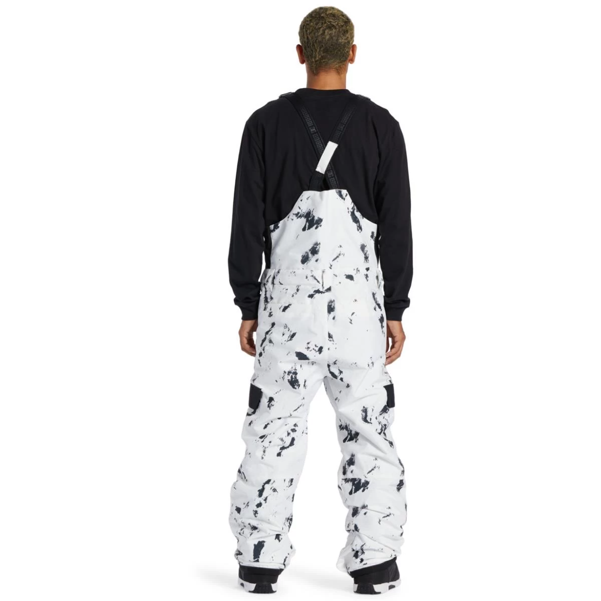 DC SHOES DC DOCILE BIB SNOW CAMO PANTALONI SNOWBOARD 4 DC SHOES DC DOCILE BIB SNOW CAMO PANTALONI SNOWBOARD - immagine 2