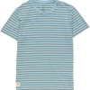 GLOBE HORIZON STRIPED MARINE T-SHIRT -Negozio Di Pattini 1globe horizon striped marine t shirt