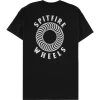 SPITFIRE HOLLOW CLASSIC BLACK SLIVER FLECK T-SHIRT -Negozio Di Pattini 1hollow classic black sliver fleck 1000x1000