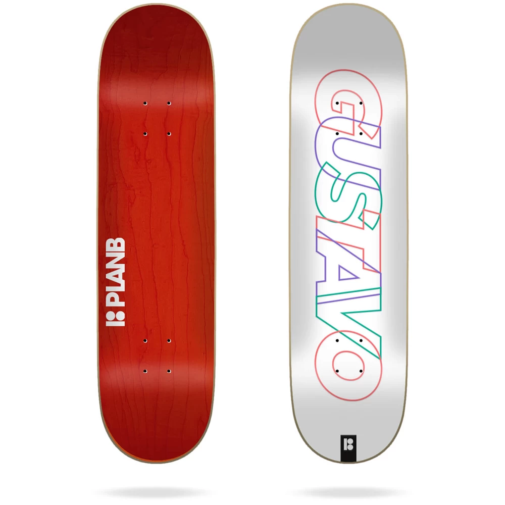 Plan-B PLAN B OVERLAPS GUSTAVO 8.25" X 31.177" TAVOLA SKATEBOARD 4 Plan-B PLAN B OVERLAPS GUSTAVO 8.25" X 31.177" TAVOLA SKATEBOARD - immagine 3