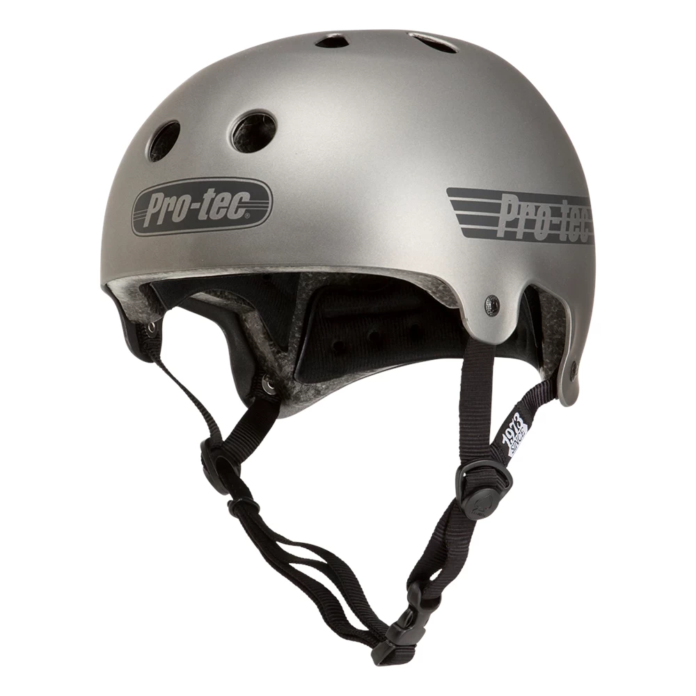 Pro-Tec PRO - TEC OLD SCHOOL MATTE METALLIC GUNMETAL CASCO 3 Pro-Tec PRO - TEC OLD SCHOOL MATTE METALLIC GUNMETAL CASCO