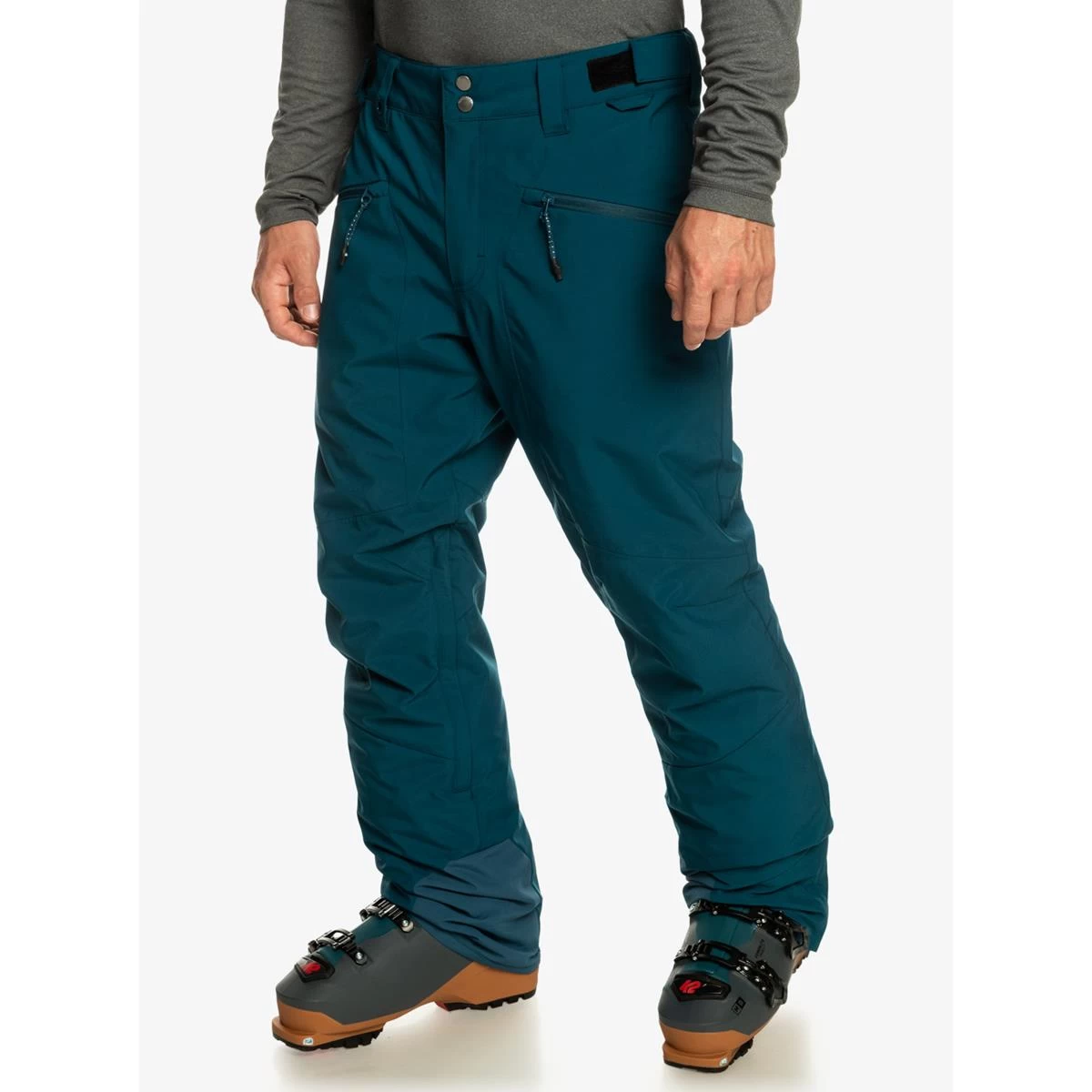 QUIKSILVER BOUNDRY MAJOLICA BLUE PANTALONI SNOWBOARD 4 QUIKSILVER BOUNDRY MAJOLICA BLUE PANTALONI SNOWBOARD - immagine 2