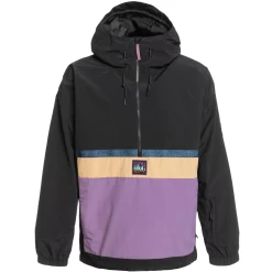 QUIKSILVER STEEZE TRUE BLACK GIACCA SNOWBOARD