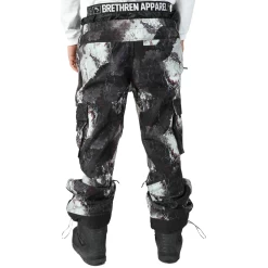 BRETHREN SOFTSHELL JOGGERS URBAN FLOWERS PANTALONI SNOWBOARD -Negozio Di Pattini 1softshell joggers urban flowers 1