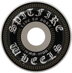 SPITFIRE BLACKLETTER O.G. CLASSIC 56mm X 99DU RUOTE SKATEBOARD
