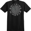 SPITFIRE CLASSIC 87 SWIRL BLACK/METALLIC T-SHIRT -Negozio Di Pattini 1spitfire classic 87 swirl black metallic t shirt