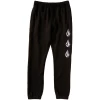 VOLCOM ICONIC STONE FLC BLACK PANTALONI BAMBINO -Negozio Di Pattini 1volcom iconic stone flc black pantaloni bambino 1000x1000