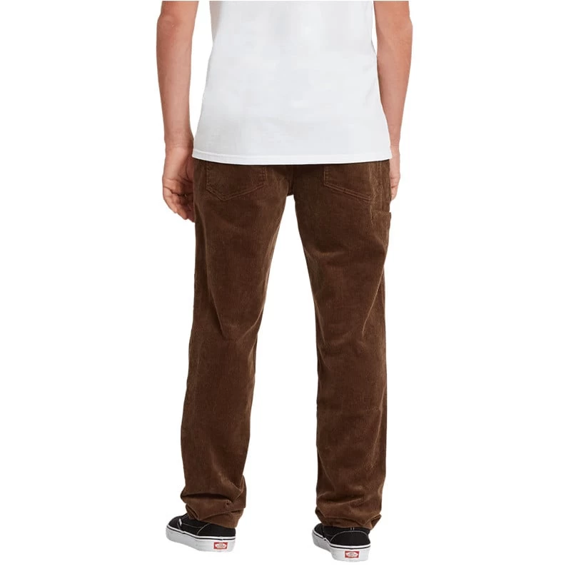 VOLCOM LOUIE LOPEZ TAPERED CORD DARK EARTH PANTALONI 7 VOLCOM LOUIE LOPEZ TAPERED CORD DARK EARTH PANTALONI - immagine 5