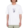 VOLCOM SLOWFUTUR WHITE T-SHIRT -Negozio Di Pattini 1volcom slowfutur white t shirt 1000x1000