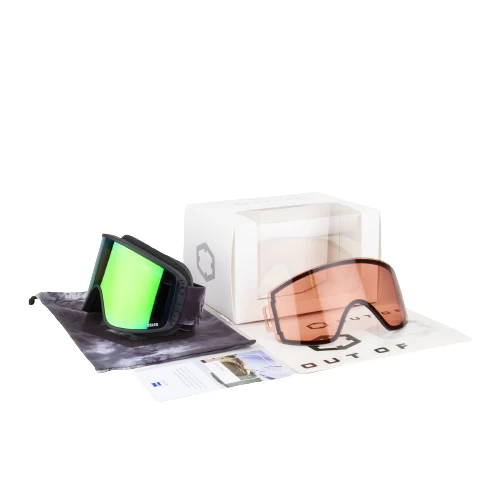 OUT OF SHIFT TEMPESTA GREEN MCI MASCHERA SNOWBOARD 7 OUT OF SHIFT TEMPESTA GREEN MCI MASCHERA SNOWBOARD - immagine 5