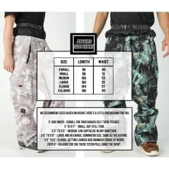 BRETHREN ACCESS CARGO EVERGREEN/DARK GREEN PANTALONI SNOWBOARD -Negozio Di Pattini 2brethren acess cargo cripto camo blue camo pantaloni snowboard 1200x1200 2