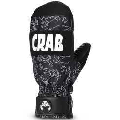 CRAB GRAB PUNCH DOODLE BLACK GUANTI SNOWBOARD