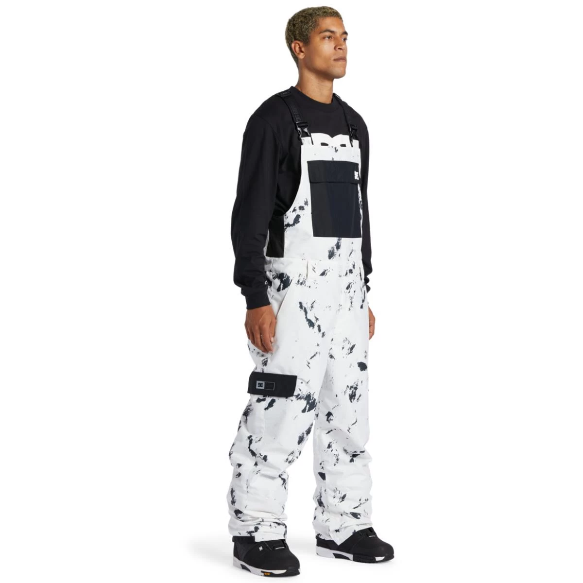 DC SHOES DC DOCILE BIB SNOW CAMO PANTALONI SNOWBOARD 5 DC SHOES DC DOCILE BIB SNOW CAMO PANTALONI SNOWBOARD - immagine 3