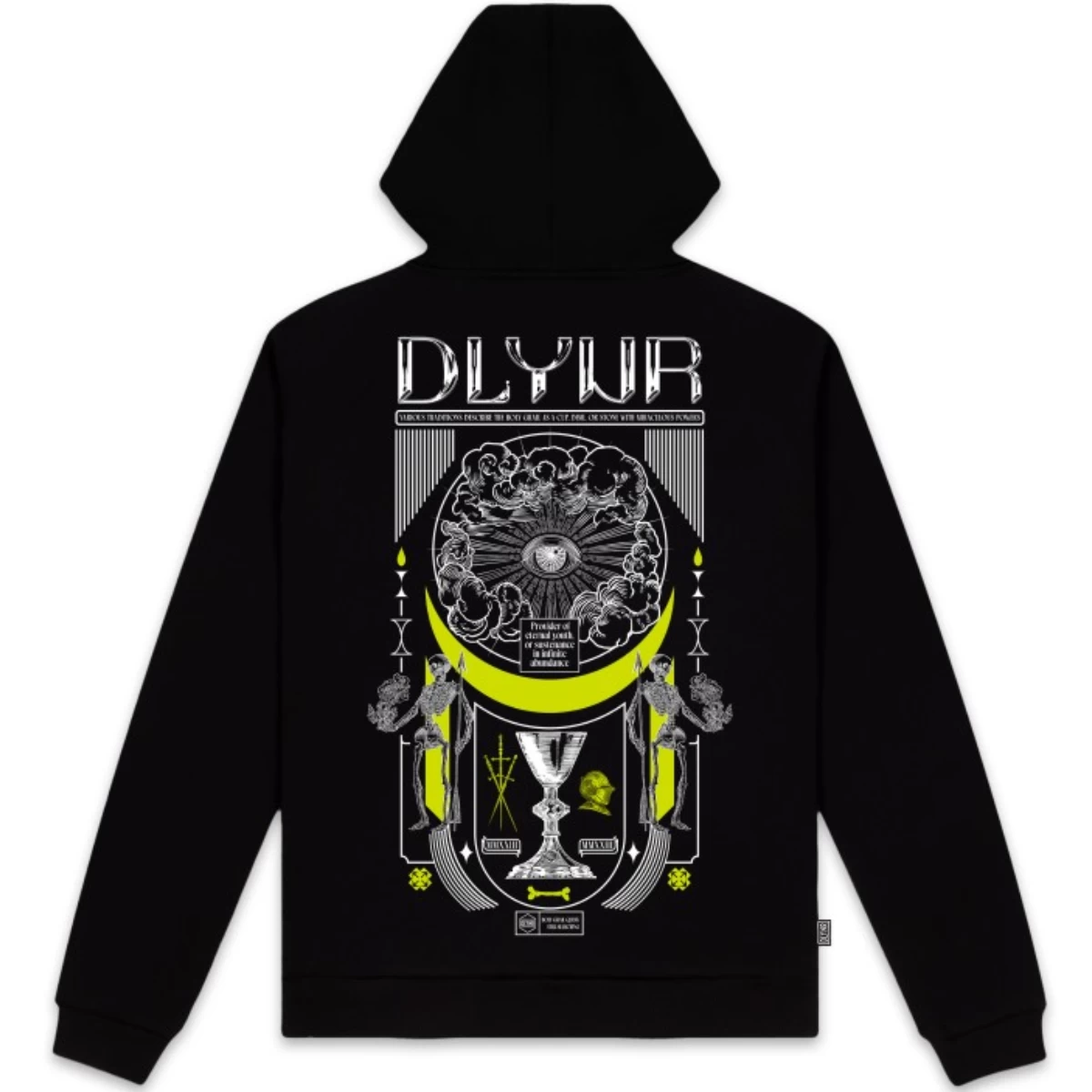 DOLLY NOIRE HOLY GRAIL BLACK FELPA 3 DOLLY NOIRE HOLY GRAIL BLACK FELPA