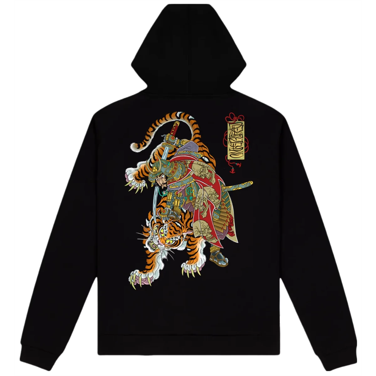 DOLLY NOIRE TIGER AND SOLDIER BLACK FELPA 3 DOLLY NOIRE TIGER AND SOLDIER BLACK FELPA