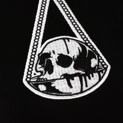 DOOMSDAY JUSTICE VARSITY CREWNECK BLACK FELPA -Negozio Di Pattini 2doomsday justice varsity crewneck black felpa 1200x1200