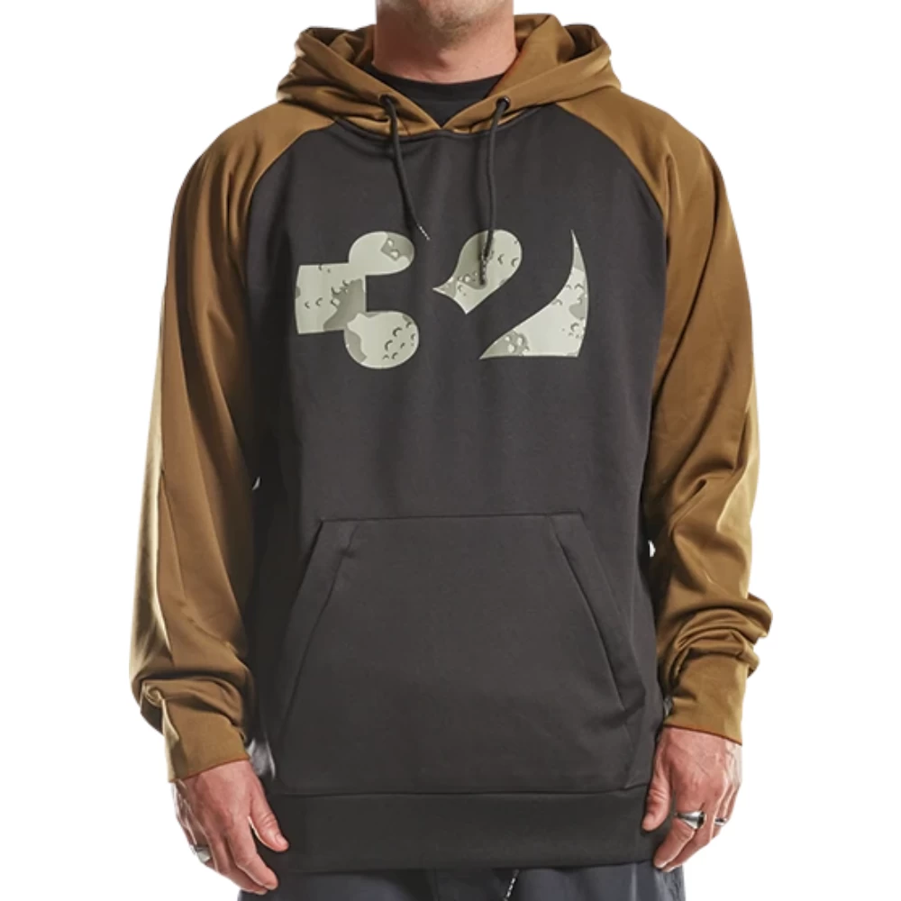 THIRTYTWOFRANCHISE TECH TOBACCO FELPA SNOWBOARD 3 THIRTYTWOFRANCHISE TECH TOBACCO FELPA SNOWBOARD