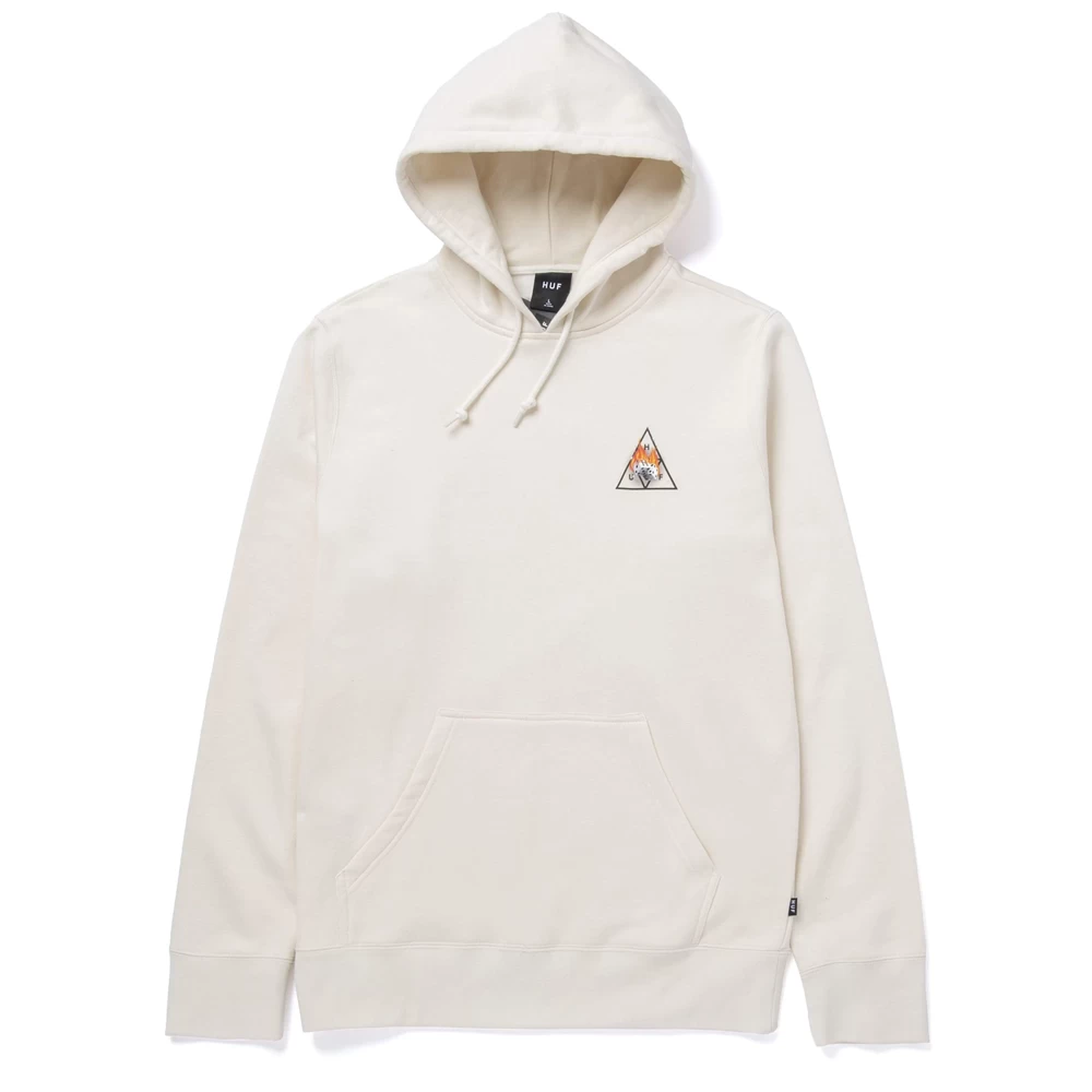 HUF HOT DICE TT P/O HOODIE NATURAL FELPA 4 HUF HOT DICE TT P/O HOODIE NATURAL FELPA - immagine 2