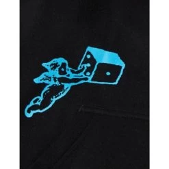 HUF FLY DIE BLACK FELPA -Negozio Di Pattini 2huf fly die black felpa 1200x1200