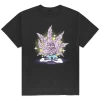 HUF X 420 CRYSTAL BUDDY WASHED BLACK T-SHIRT
