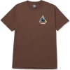 HUF X MARVEL GHOST RIDER TRIPLE TRIANGLE BROWN T-SHIRT -Negozio Di Pattini 2huf x marvel ghost rider triple triangle brown t shirt 1