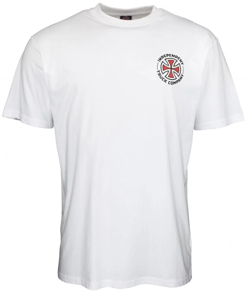 INDEPENDENT ITC STRIKE WHITE T-SHIRT 3 INDEPENDENT ITC STRIKE WHITE T-SHIRT