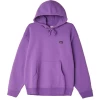 OBEY MINI BOX LOGO HOOD SPECIALTY ORCHID FELPA