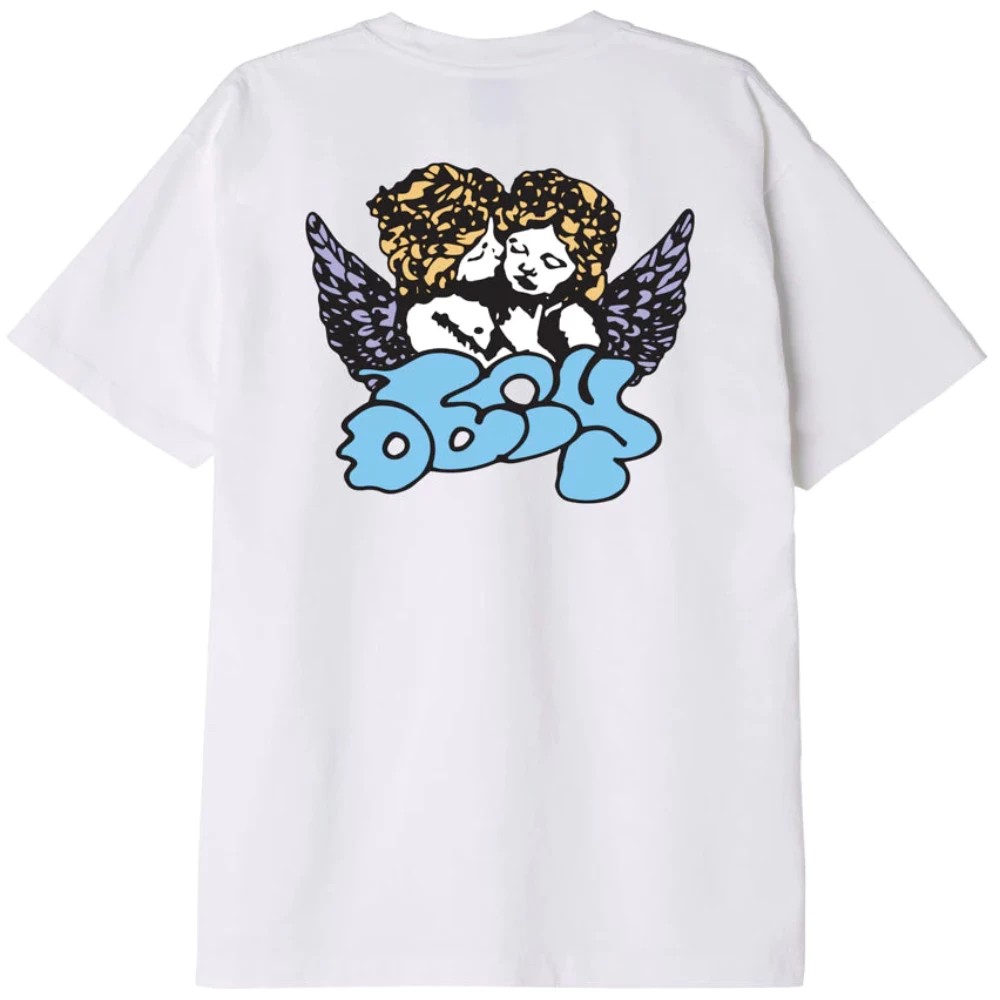OBEY CHERUBS HEAVYWEIGHT WHITE T-SHIRT 3 OBEY CHERUBS HEAVYWEIGHT WHITE T-SHIRT