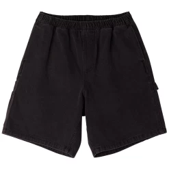 OBEY EASY DENIM CARPENTER BLACK SHORTS