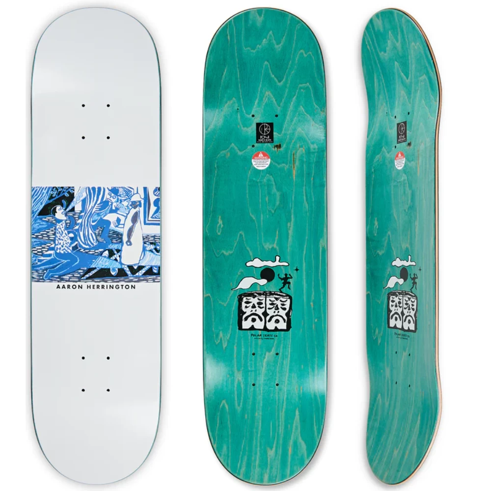 POLAR AARON HERRINGTON 8.125 SERENADE TAVOLA SKATEBOARD 4 POLAR AARON HERRINGTON 8.125 SERENADE TAVOLA SKATEBOARD - immagine 2