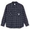 POLAR FLANEL NAVY CAMICIA -Negozio Di Pattini 2polar flanel navy camicia 1000x1000
