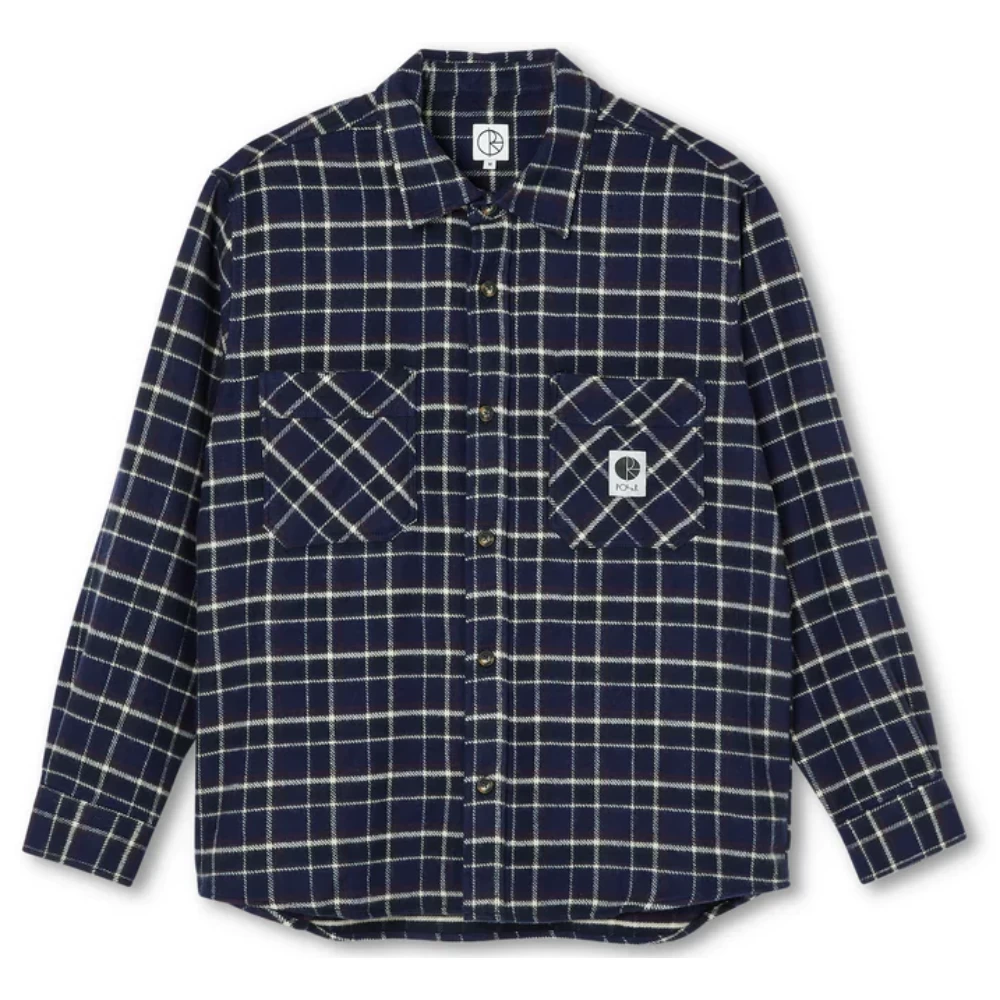 POLAR FLANEL NAVY CAMICIA 3 POLAR FLANEL NAVY CAMICIA