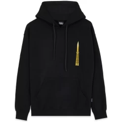 PROPAGANDA BUTTERFLY BLACK FELPA