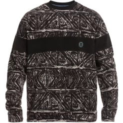 QUIKSILVER FLAME ON HIGH HERITAGE/SNOW WHITE FELPA