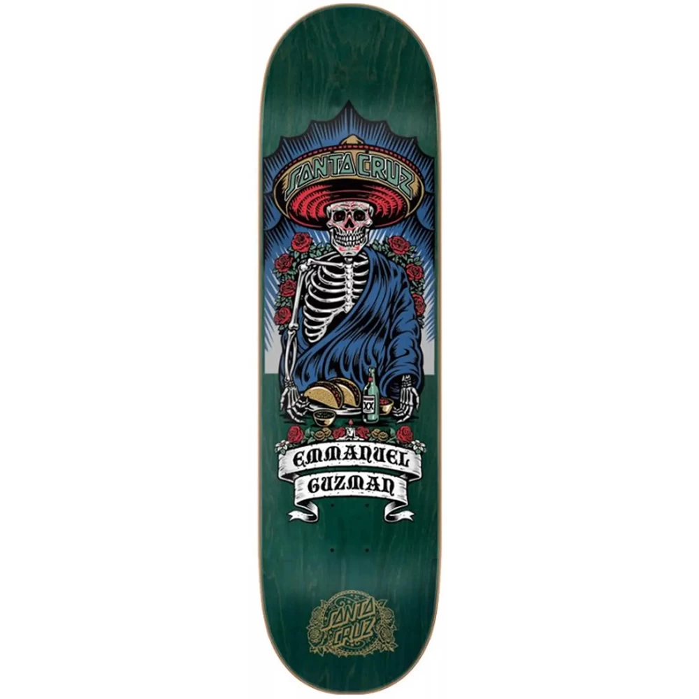 SANTA CRUZ GUZMAN DINE WITH ME 8.27" TAVOLA SKATEBOARD 3 SANTA CRUZ GUZMAN DINE WITH ME 8.27" TAVOLA SKATEBOARD