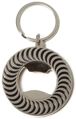 SPITFIRE CLASSIC SWIRL POLISHED NICKEL/BLACK PORTACHIAVI