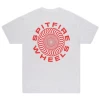 SPITFIRE CLASSIC 87' SWIRL ASH/RED/WHITE T-SHIRT -Negozio Di Pattini 2spitfire classic 87 swirl ash red white t shirt 1000x1000