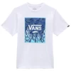 VANS BY PRINT BOX WHITE/CAMO FLAME T-SHIRT BAMBINO -Negozio Di Pattini 2vans by print box white camo flame t shirt bambino 1