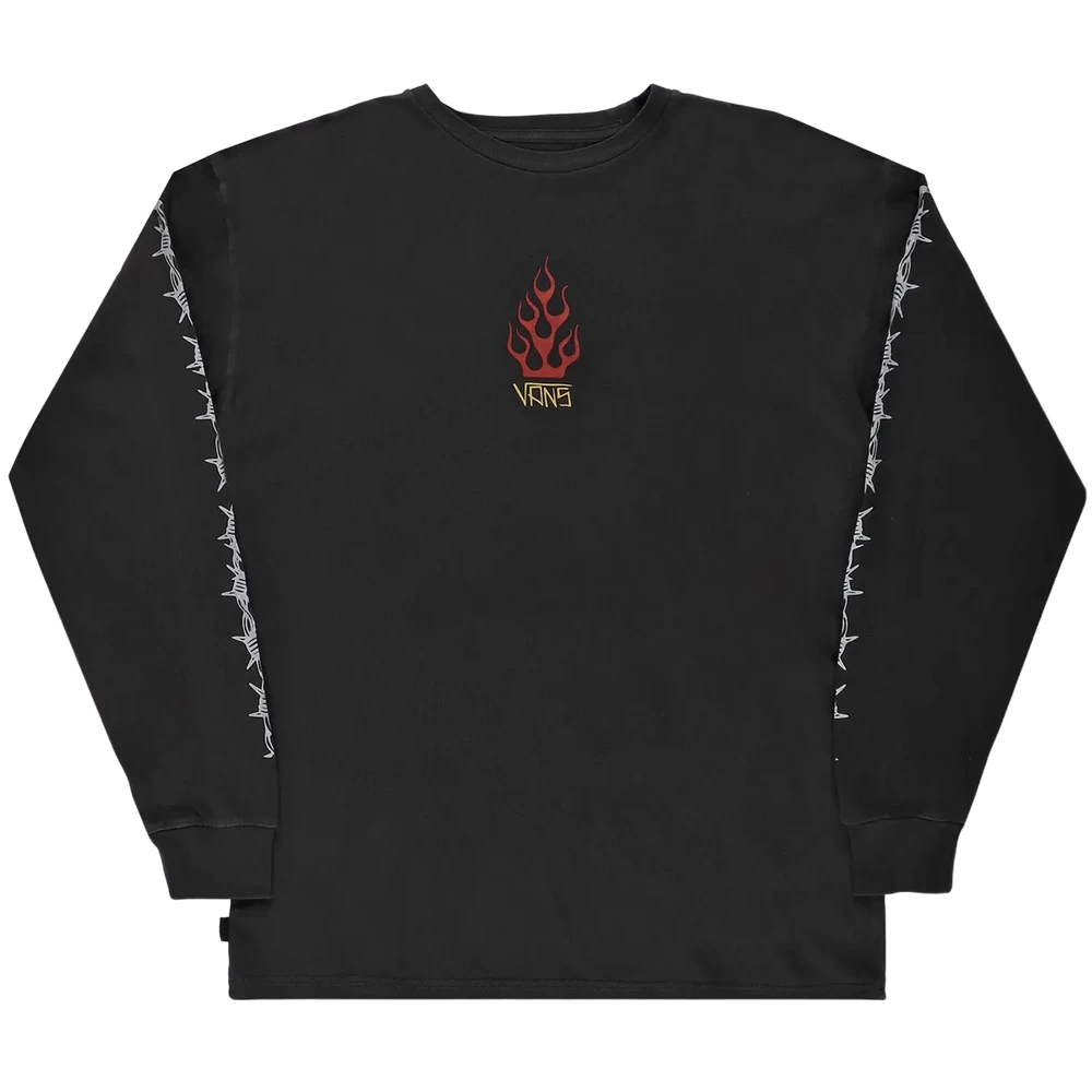 VANS ELIJAH BERLE VINTAGE BLACK T-SHIRT 3 VANS ELIJAH BERLE VINTAGE BLACK T-SHIRT