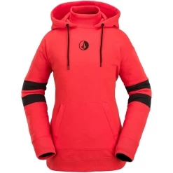 VOLCOM BANDED ORANGE SHOCK FELPA SNOWBOARD DONNA