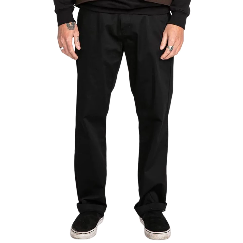 VOLCOM FRICKIN SKATE CHINO BLACK PANTALONI 3 VOLCOM FRICKIN SKATE CHINO BLACK PANTALONI
